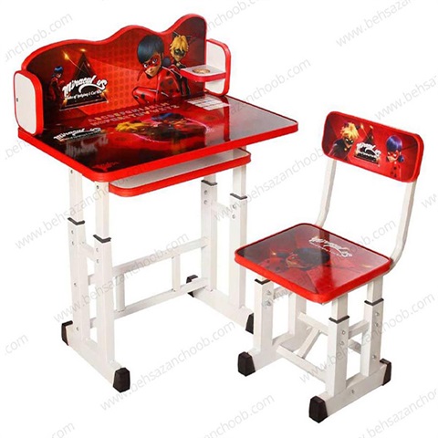میزتحریر کودک دختر کفشدوزکی M510